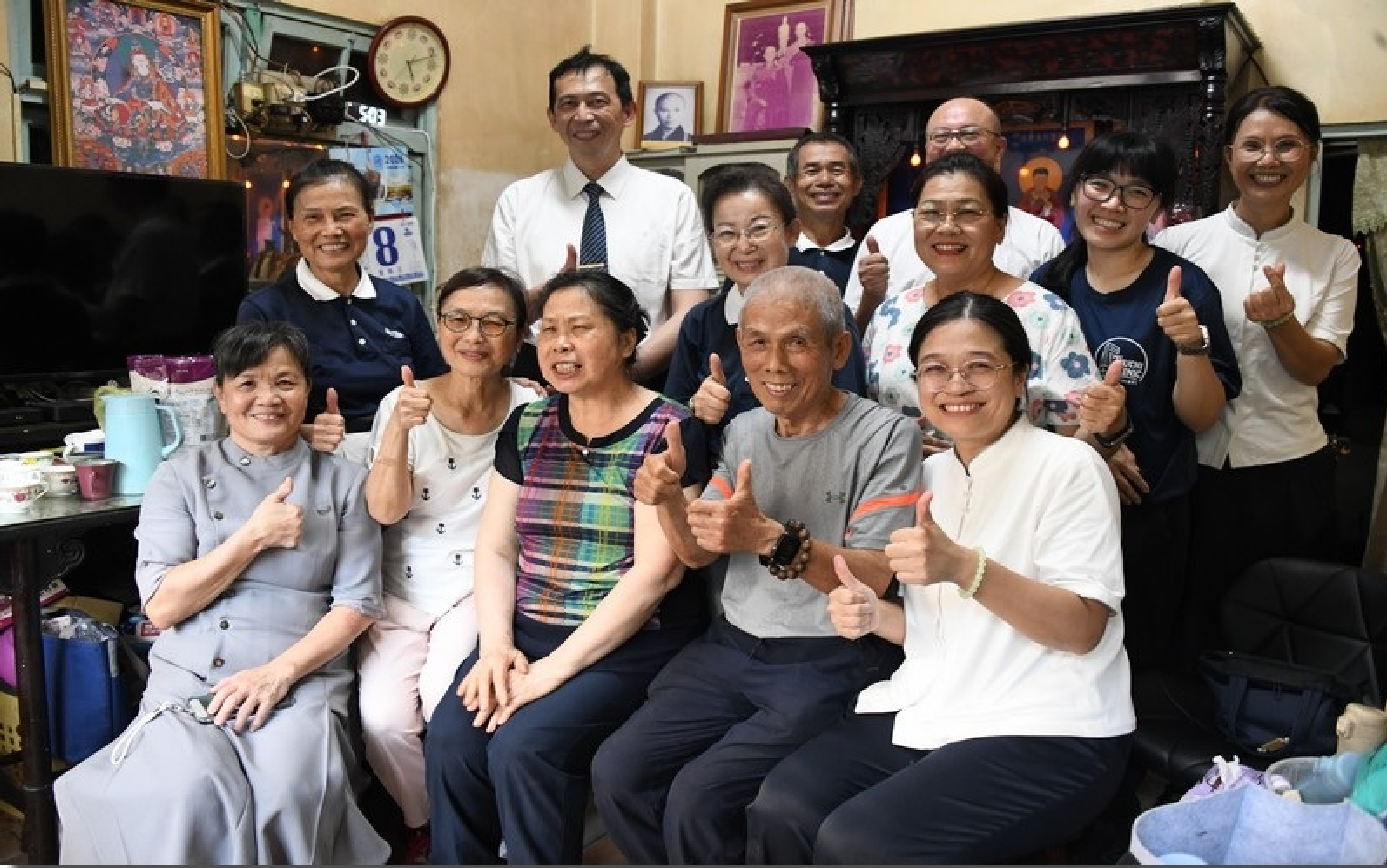 2026/07/08嘉義慈濟診所日誌－嘉義慈濟診所醫療團隊 與法親以法相會以愛相依